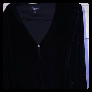 Velvet, floaty jacket